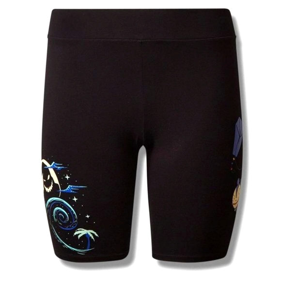 ❤️NWT VINTAGE TORRID SHORTS NIGHTMARE BEFORE CHRISTMAS OOGIE BOOGIE HALLOWEEN - Picture 10 of 12